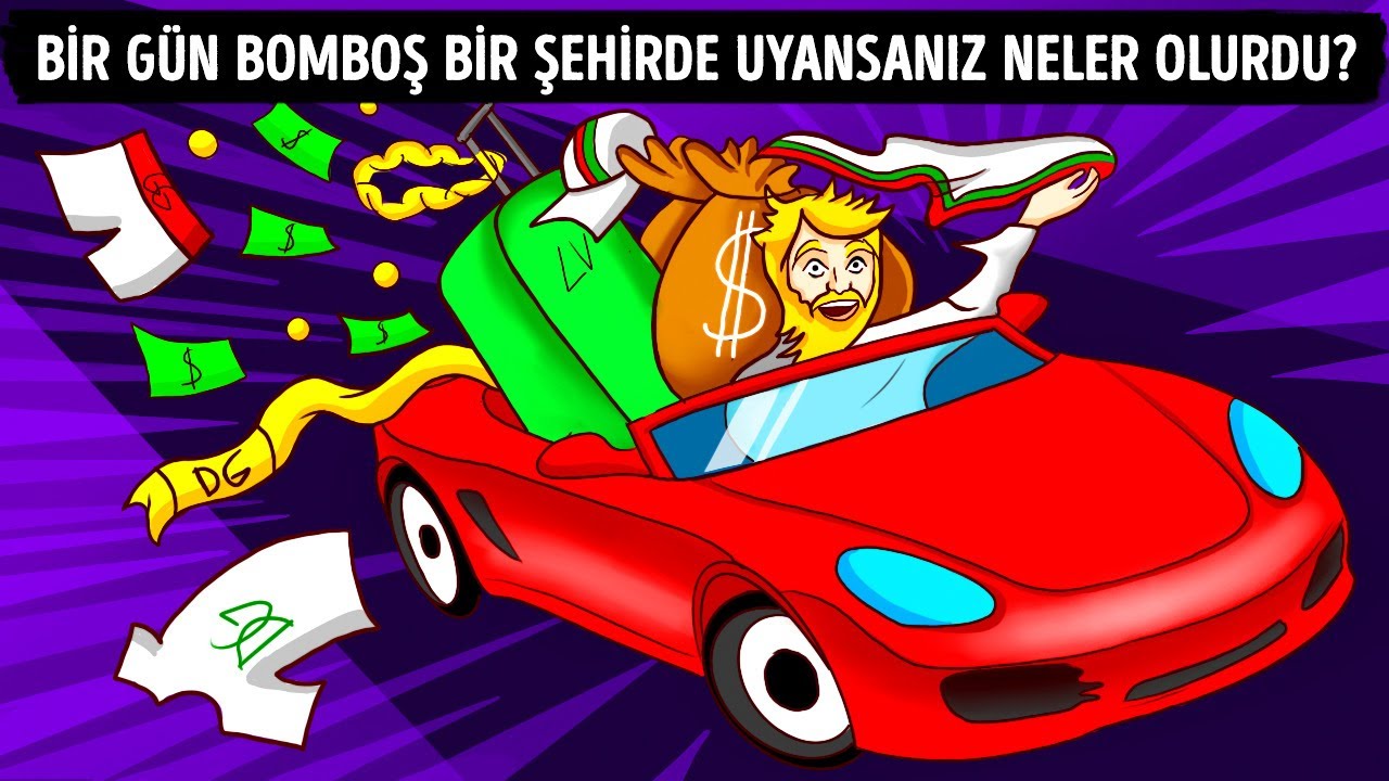Bütün Bir Şehir Size Kalmış Olsaydı Neler Yaşardınız?