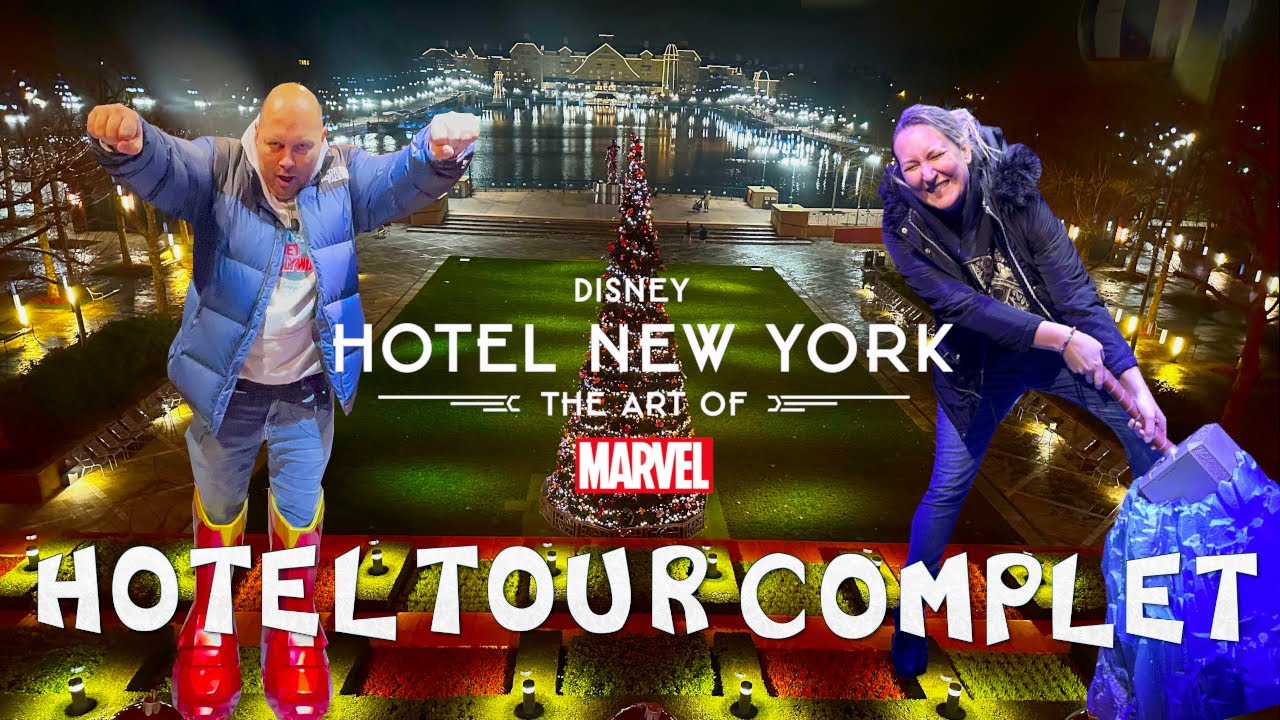 FULL TOUR COMPLET DE L'HOTEL DISNEY'S THE ART OF MARVEL A DISNEYLAND PARIS 2024