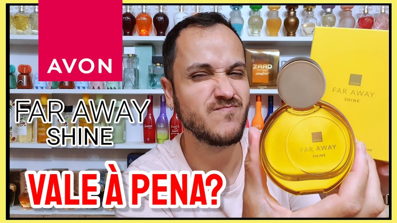 Resenha Completa FAR AWAY SHINE da Avon. Um Perfume Romantico ADOCICADO FLORAL INTENSO