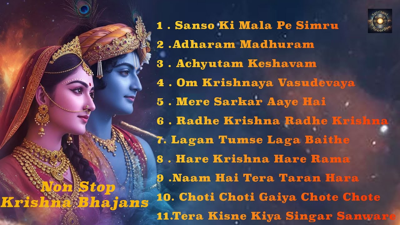 Radha Krishna Devotional Songs 2025 | Nonstop Morning Bhajans | Peaceful Bhakti Music 