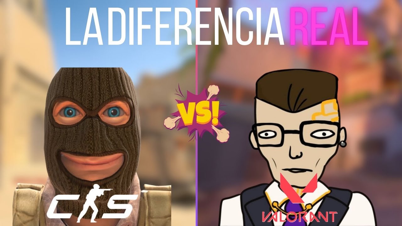 CS2 Vs VALORANT  (La diferencia REAL)