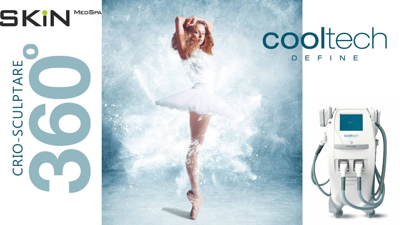 ❄️Criolipoliza CoolTech Define® | Elimina 60% din grăsime (-8cm) in zona tratată | SKiNMedSpa