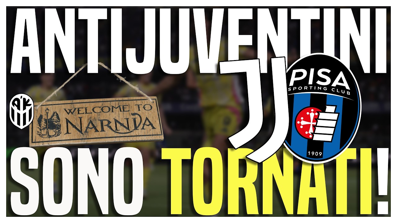 ANTIJUVENTINI dopo JUVENTUS - Pisa 4-0 || 😍 SONO TORNATI PIÙ CARICHI CHE MAI!