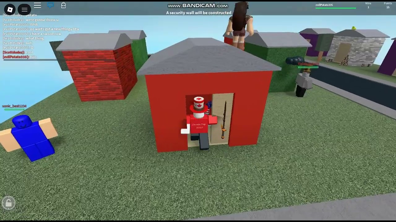 playing horrific housing with my friend scott XP