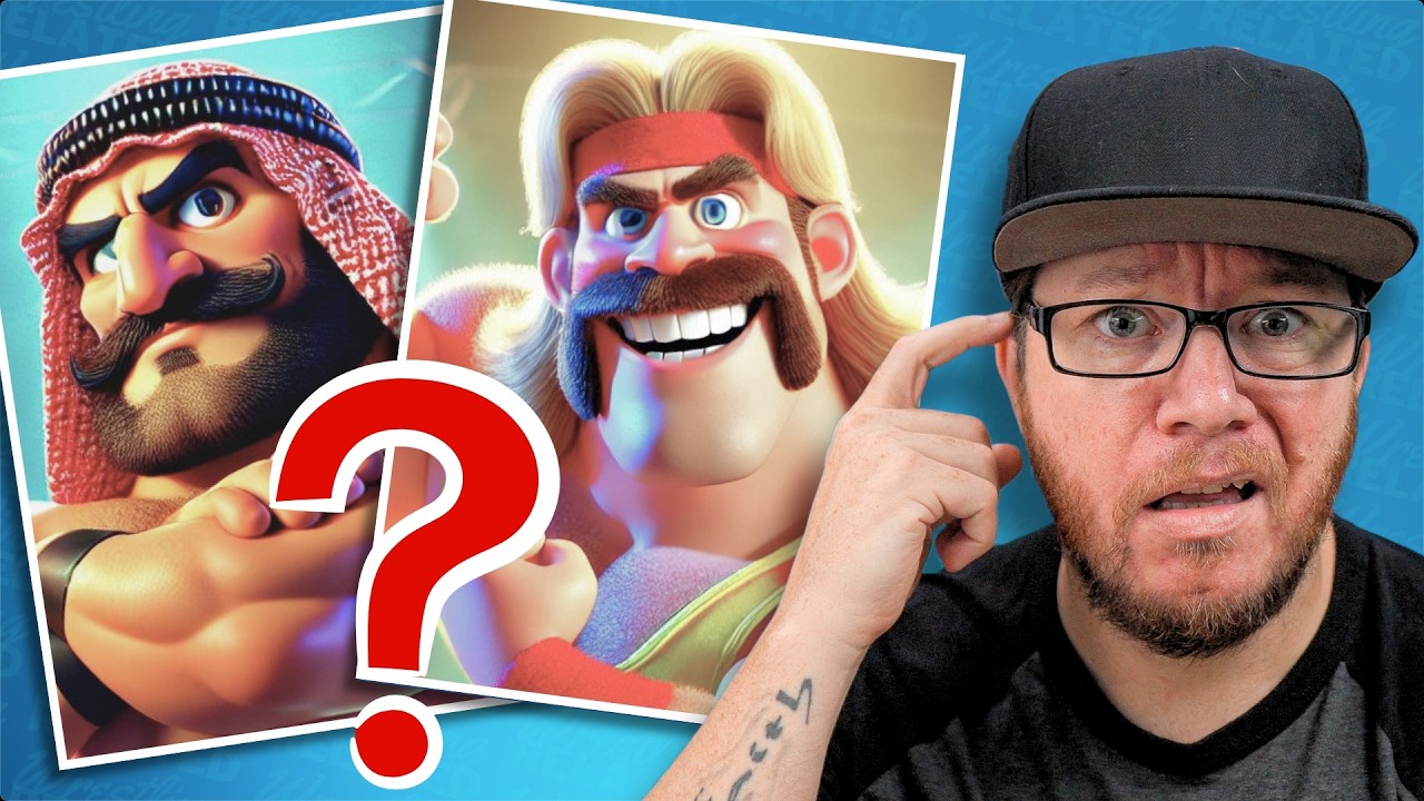 Guess The Wrestler by the AI Generated Disney / Pixar Character: WWE Golden Era