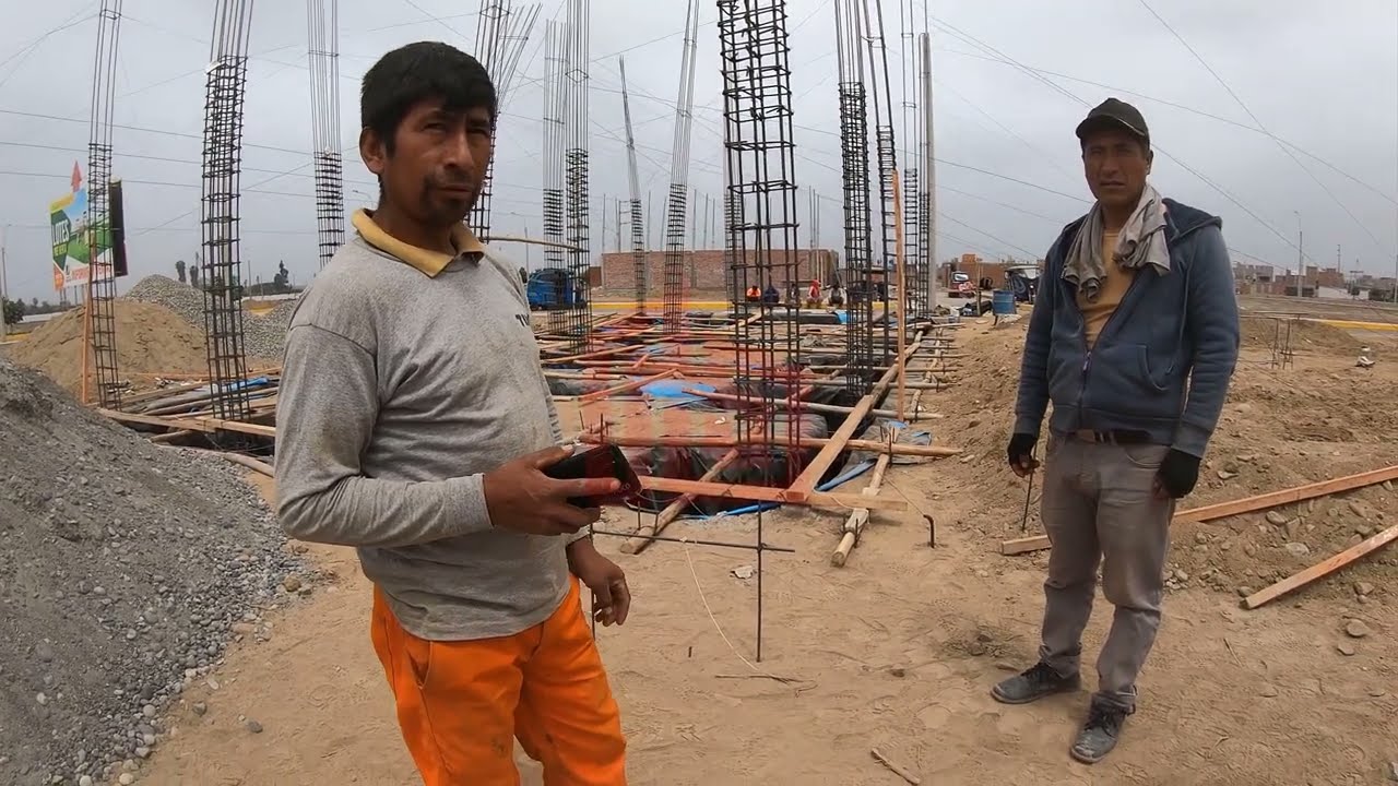 Construcción de vivienda con una buena cimentación 👷🎥