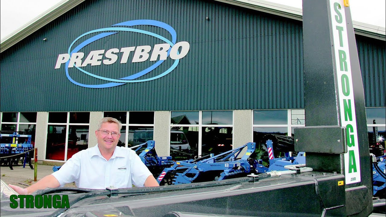 Exclusive 12 Tonne Stronga Hook Trailer; Presentation by Præstbro Maskiner