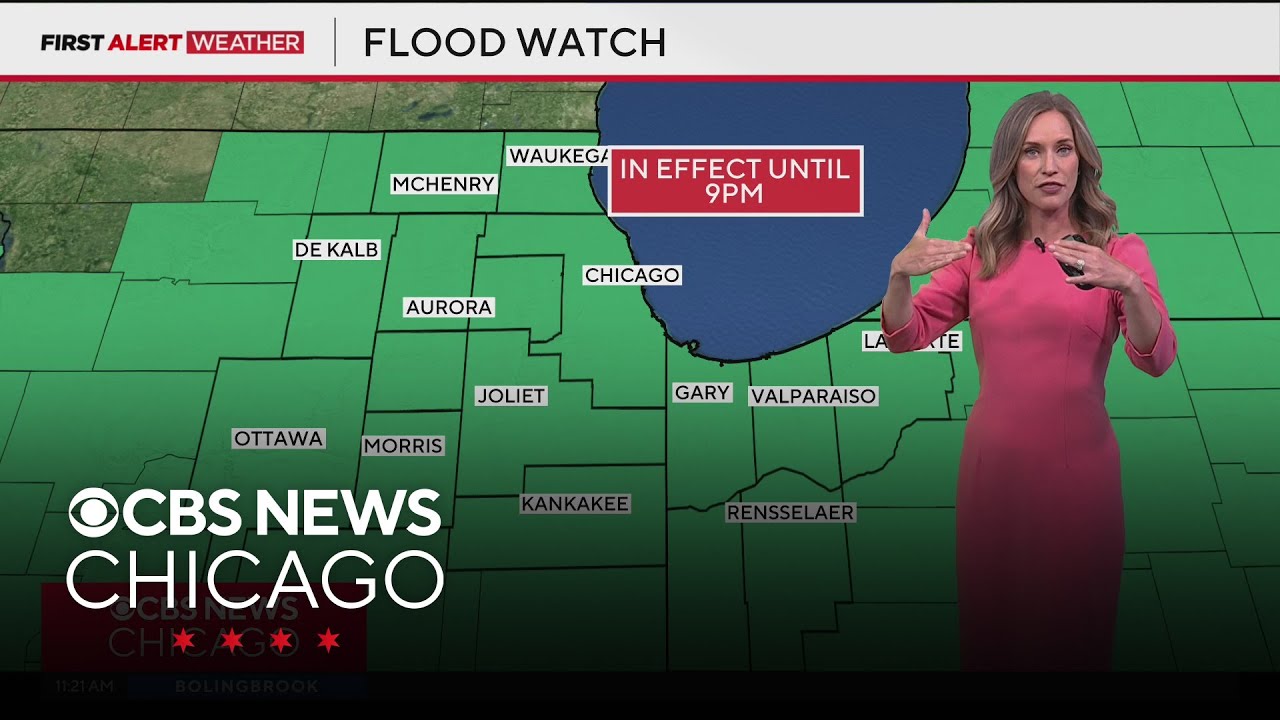 Chicago weather: Severe storms with flash flooding, tornadoes possible