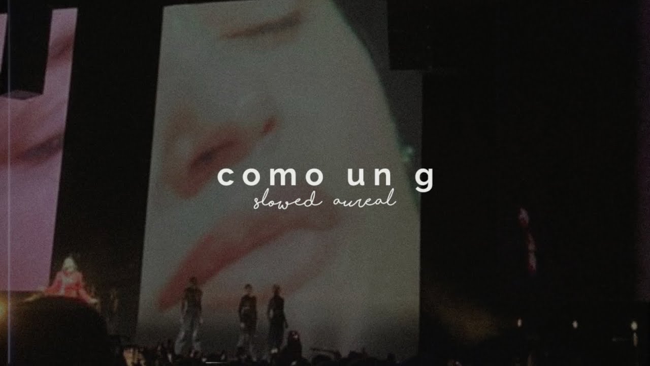 rosalía - como un g (slowed + reverb)
