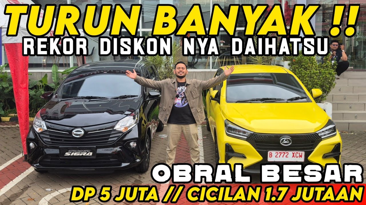 KAPAN LAGI BELI DAIHATSU SIGRA AYLA 2026 CICILAN 1 JUTAAN ⁉️ PILIH MOTOR / MOBIL BEKAS