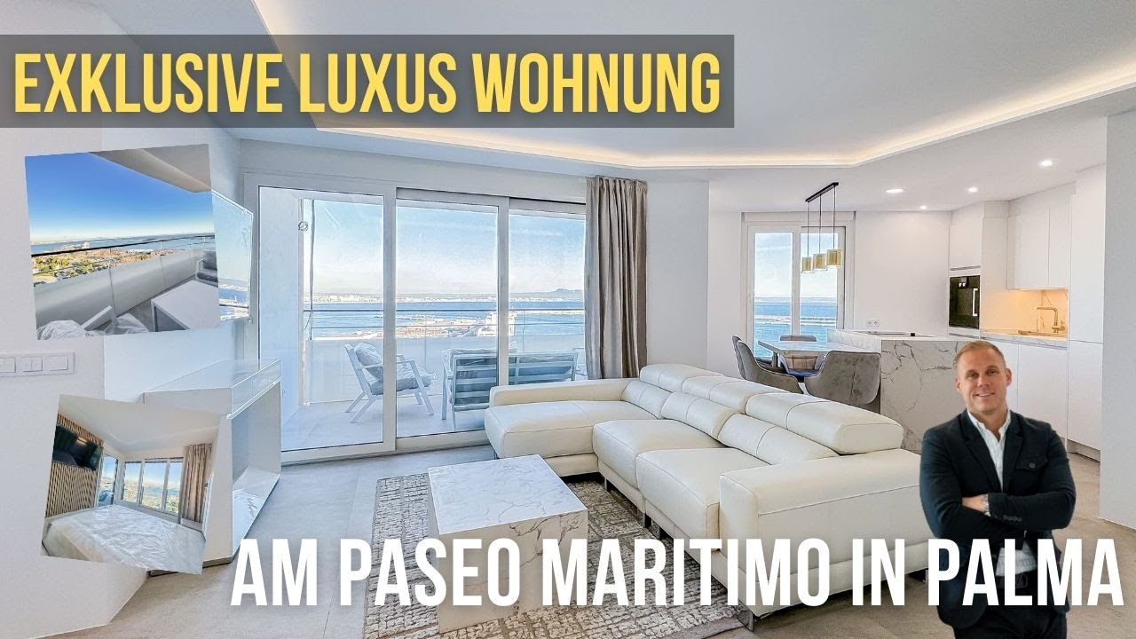 Luxus Wohnung mit Meerblick in Palma am Paseo Maritimo | MALLORCA AGENT