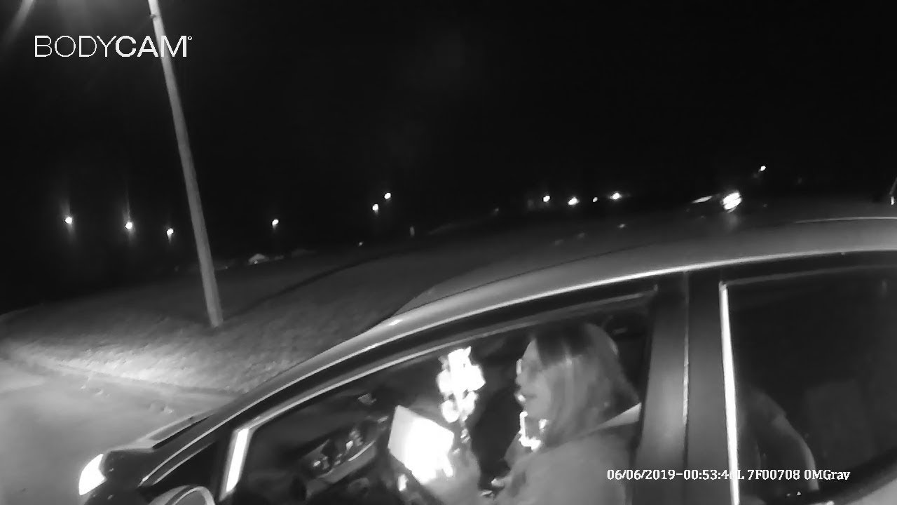 Woman hyperventilating over ticket asks Police to just go away