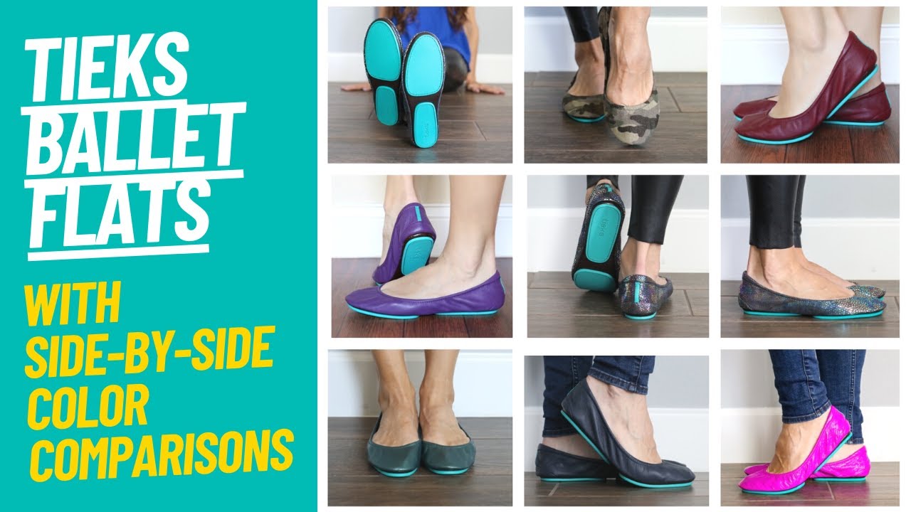2023 UPDATE! Tieks Ballet Flats with Side-by-Side Color Comparisons