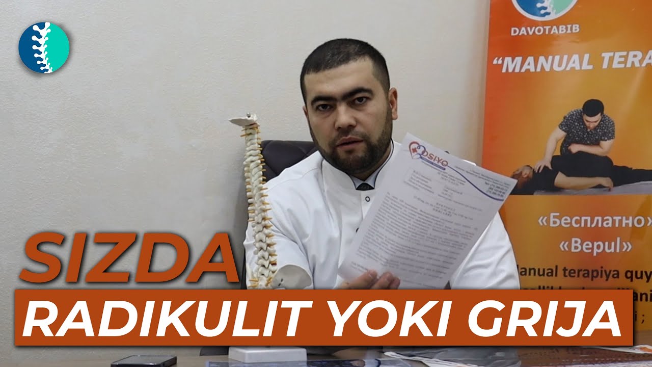 Sizda radikulit yoki grija
