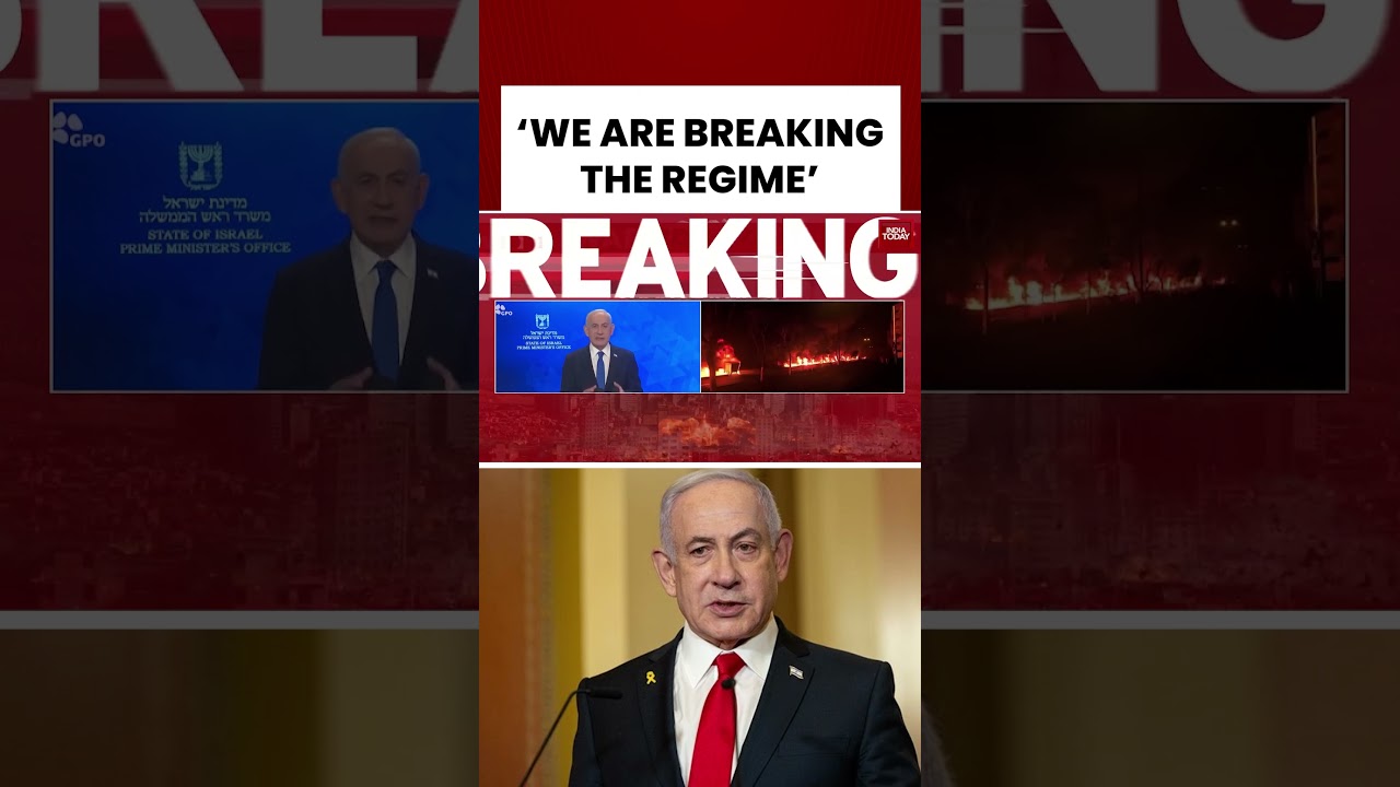 Benjamin Netanyahu Calls for Change in Iran Amid Rising Conflict #westasiawar #iranisraelwar #war