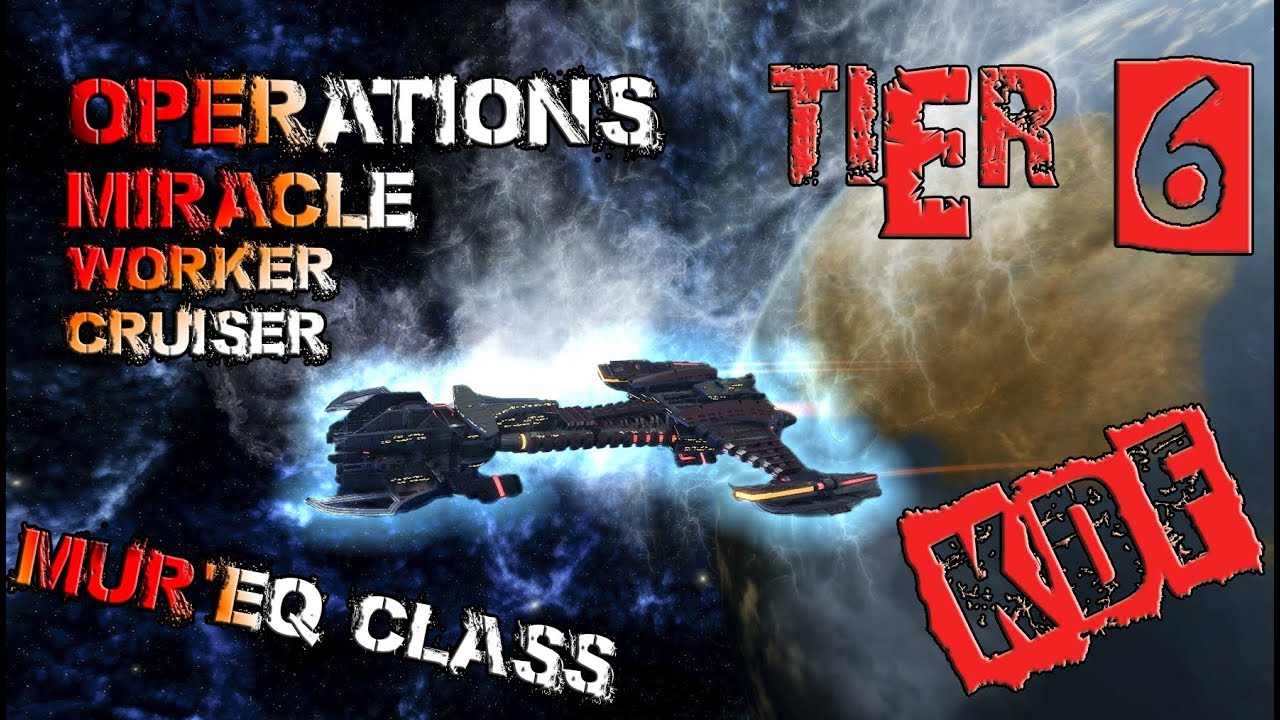 Operations Miracle Worker Cruiser – Mur’Eq class [T6] – with all ship visuals - Star Trek Online