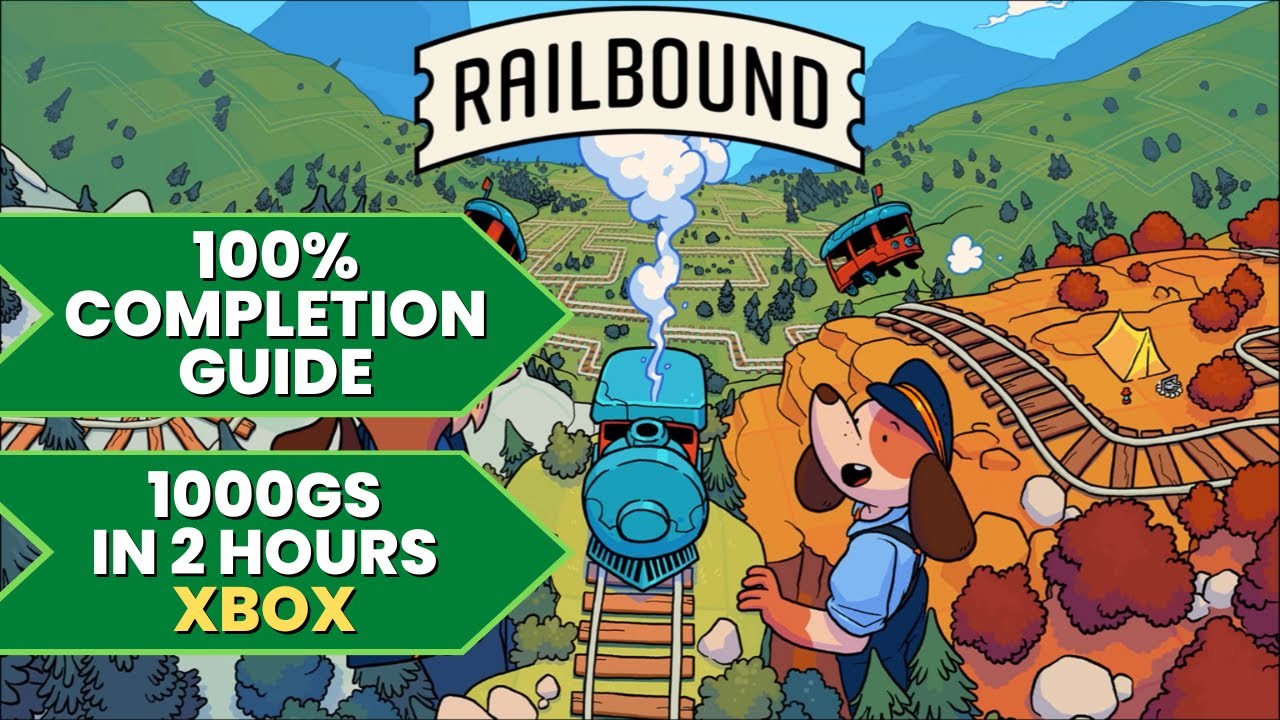 Railbound - 100% Walkthrough Guide (1000GS in 2 Hours)