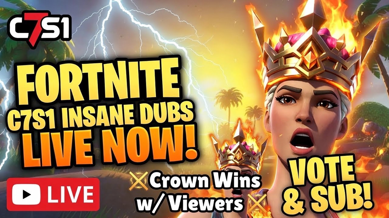 🔴 Fortnite C7S1 INSANE CROWNS 🔥 VALENTINE MASSACRE LIVE: ALL MODES GOD TIER WINS w/ VIEWERS