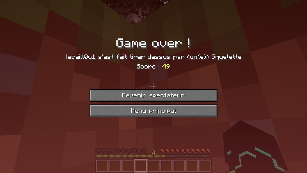 la survie la plus courte de ma vie