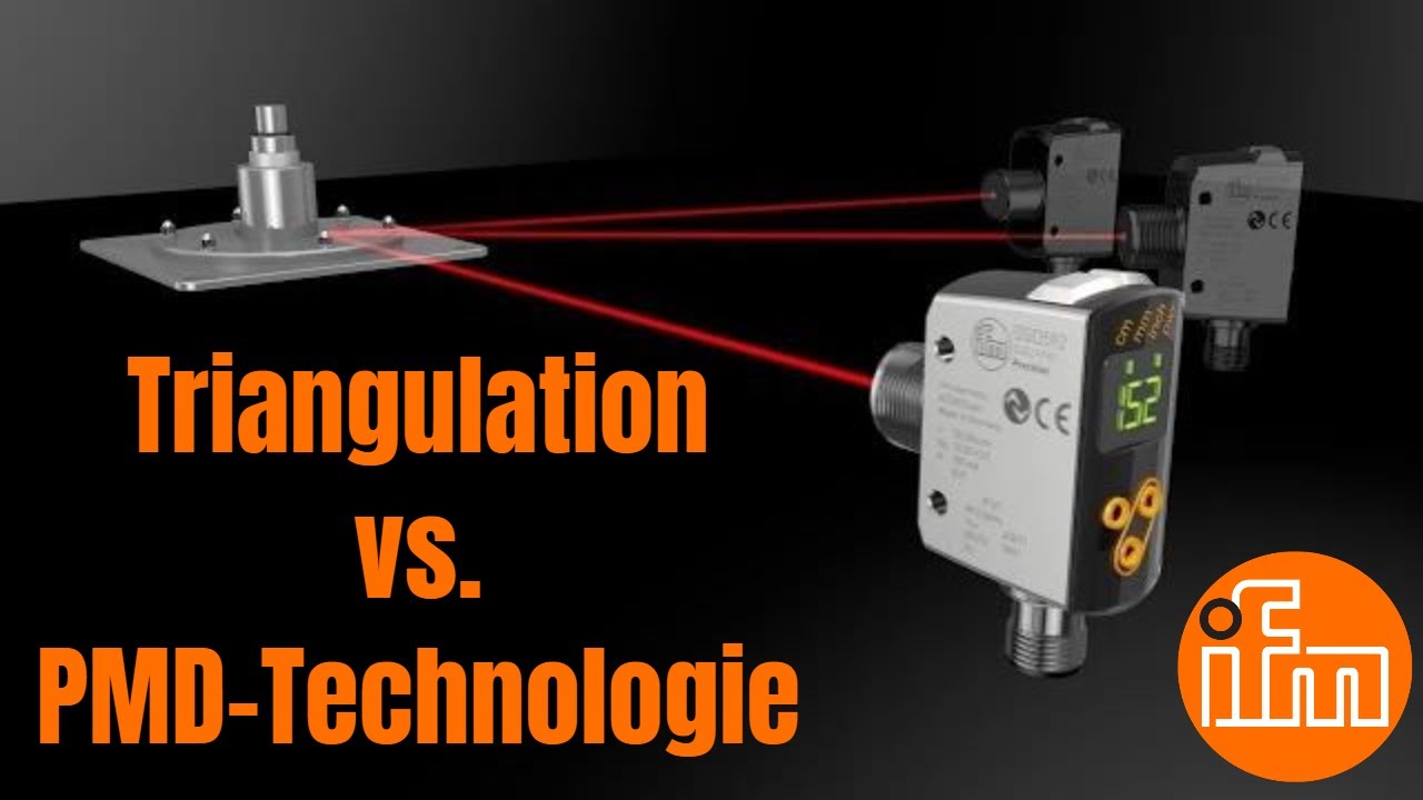 Laser-Abstandssensoren: Triangulation vs. PMD [Time of Flight]
