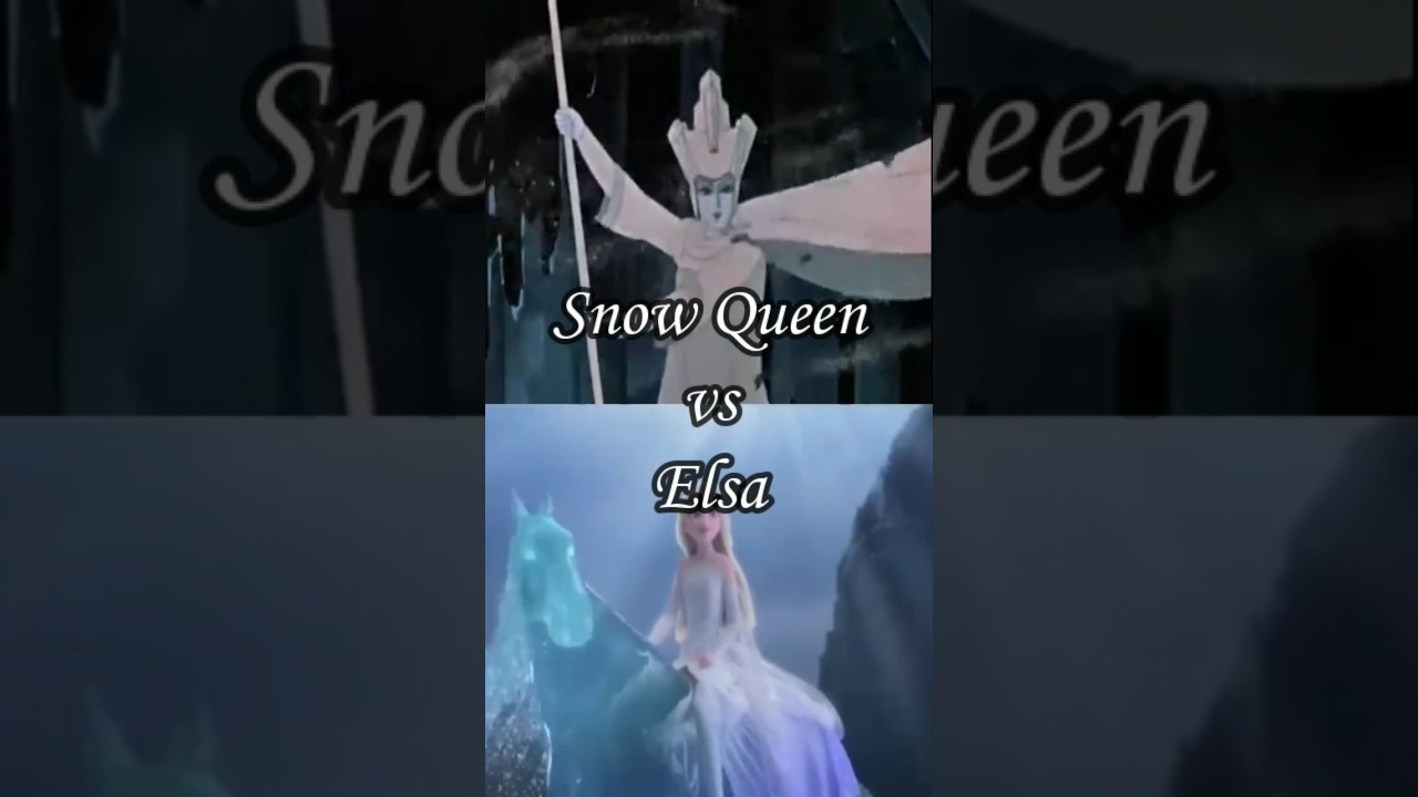 Snow Queen vs Elsa | battle #shorts