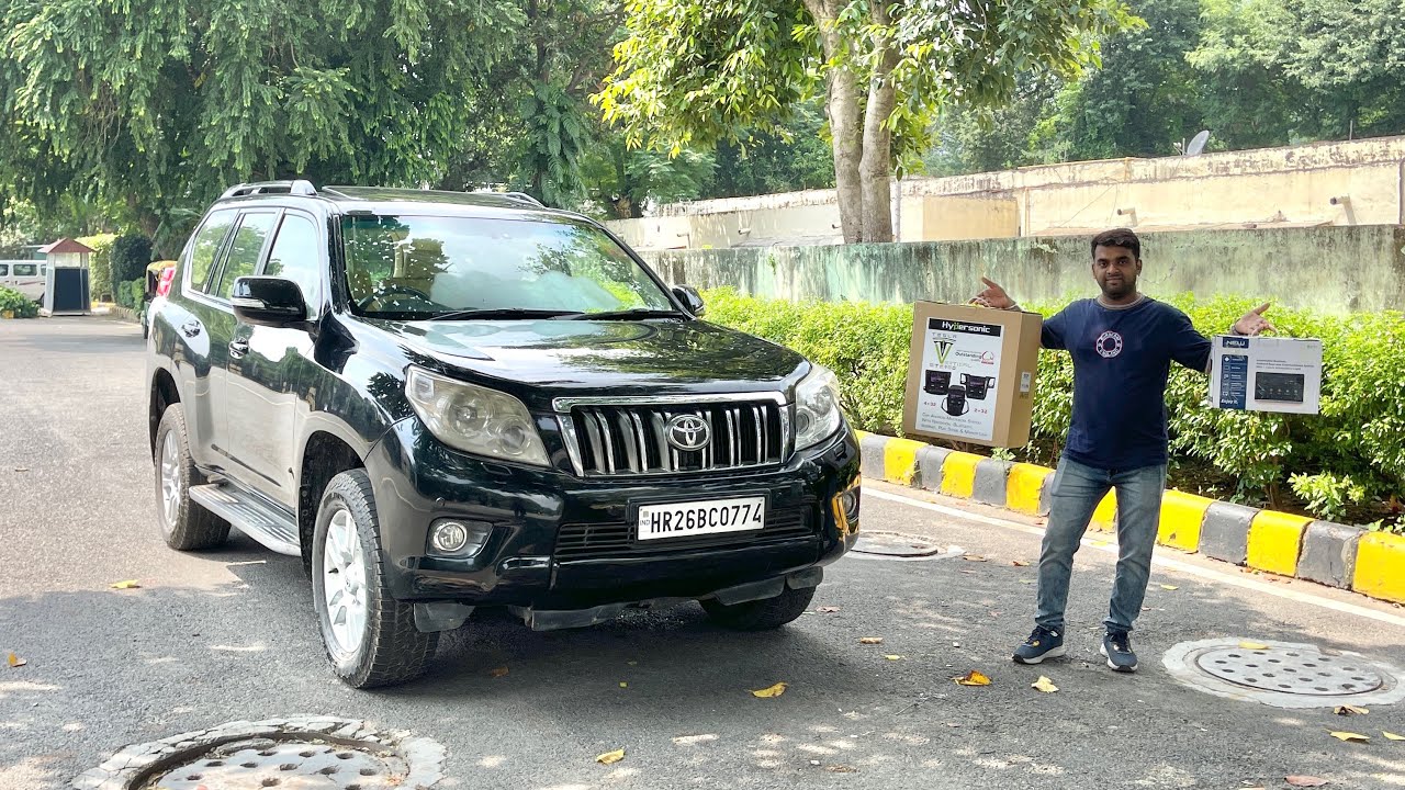 Old Toyota Land Cruiser Prado From Bihar * Tesla Stereo Laga Diya*