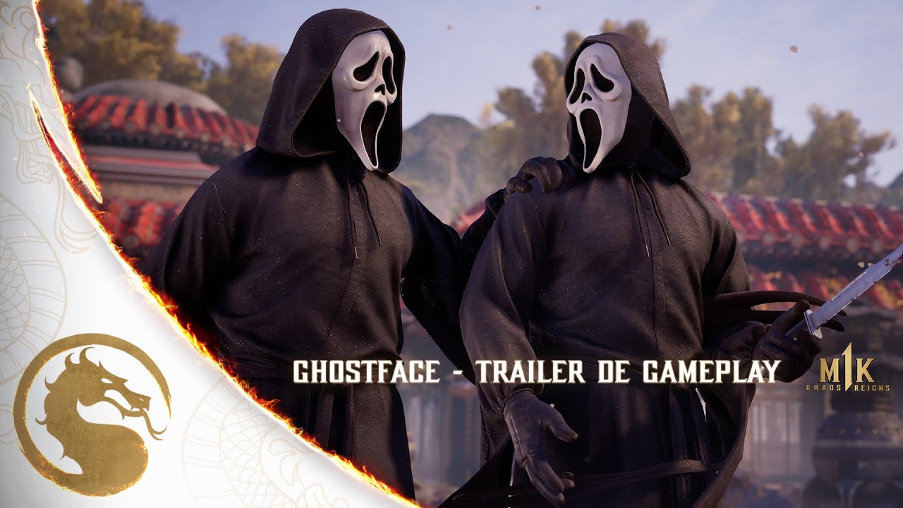 Mortal Kombat 1: Reina o Kaos - Trailer oficial de gameplay do Ghostface