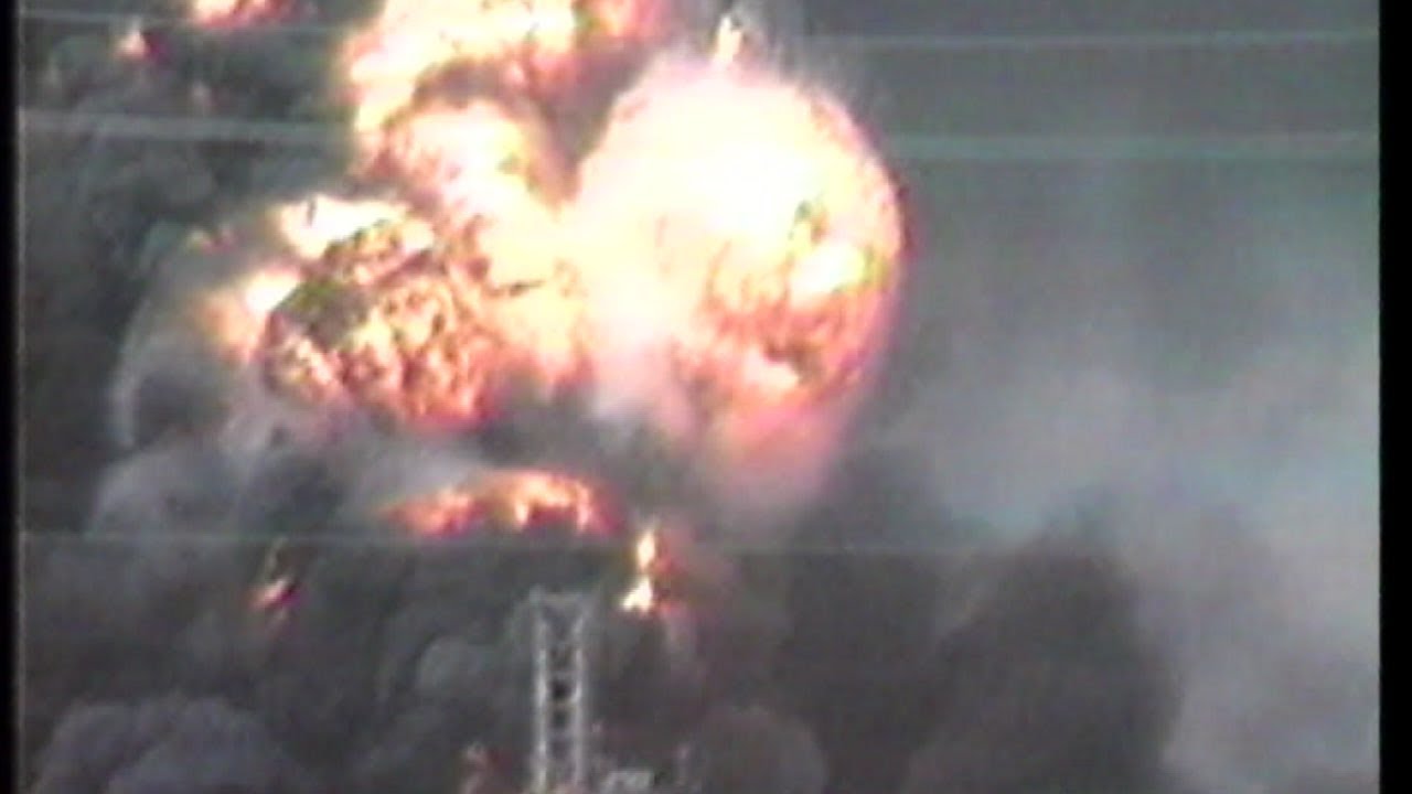 Huge explosion and fire killed 23 people, October 23, 1989