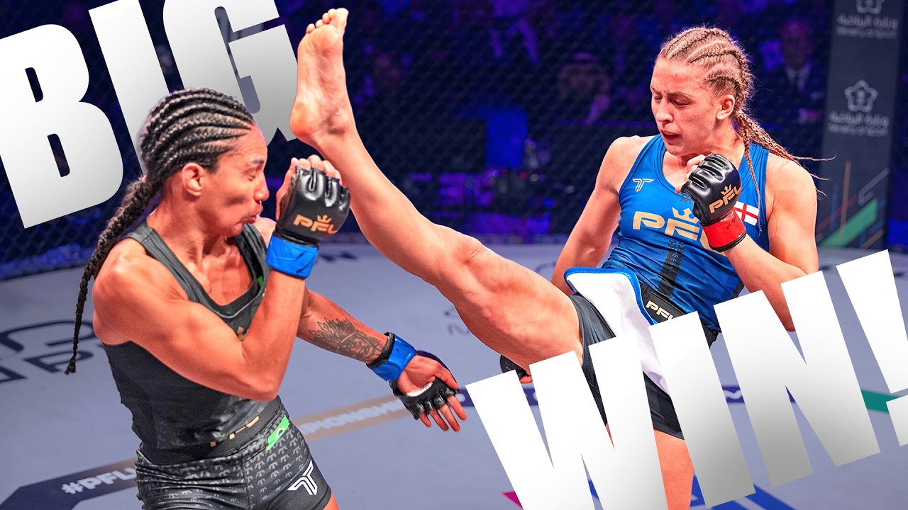 NO COMMS FLYWEIGHT FINAL! | Dakota Ditcheva v Taila Santos | Full Fight | PFL 2024 Championship