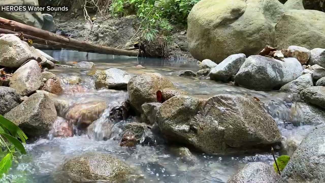 Flowing Water Sounds | Ambient Nature