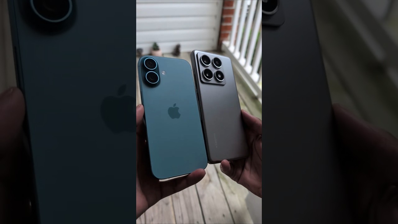 iPhone 16 VS Xiaomi 14T Pro Camera Zoom Test