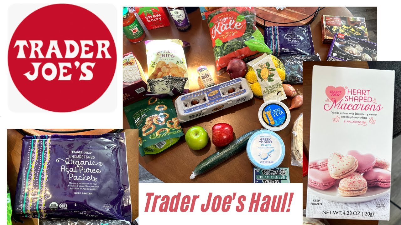 Healthy (ish) Trader Joe's Grocery Haul! January 2023