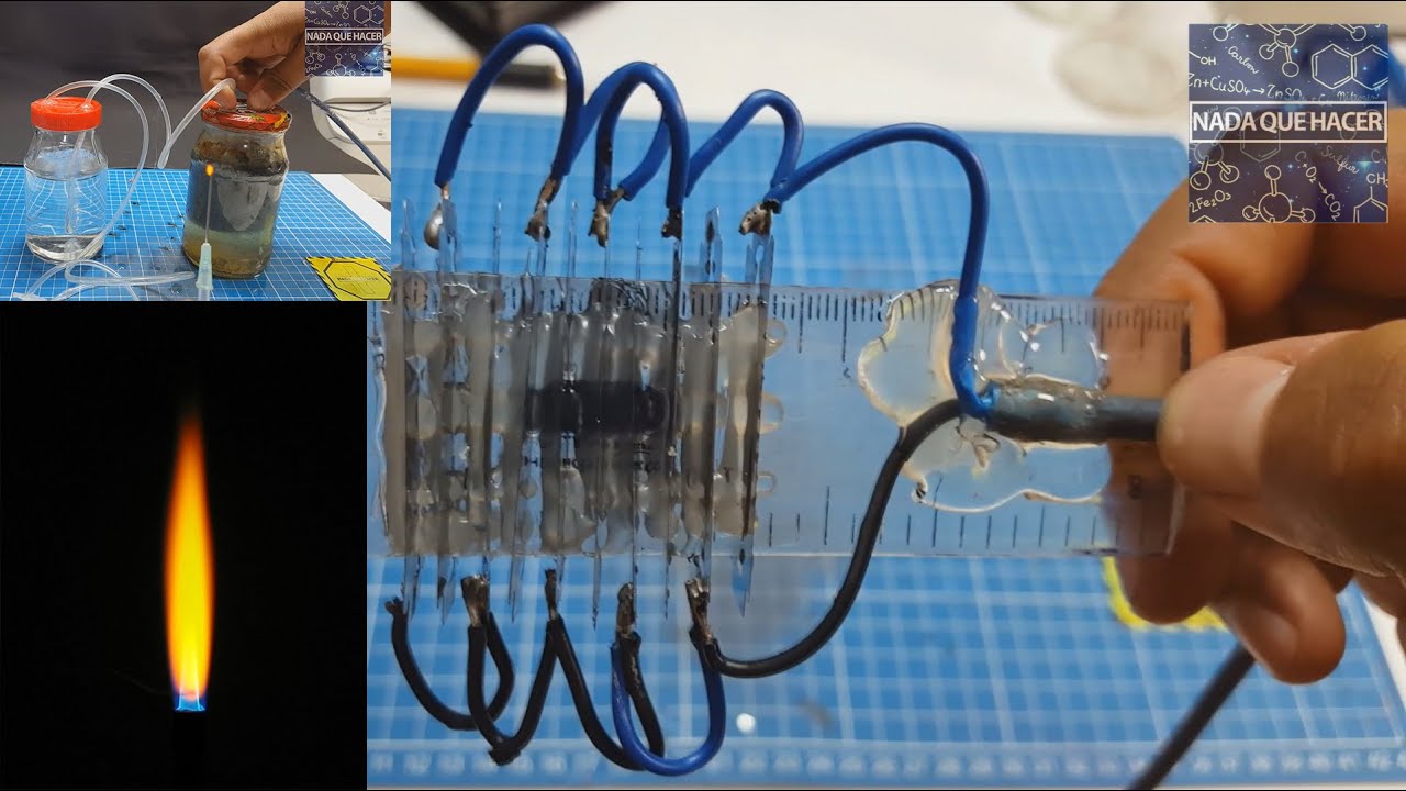 Generador de Hidrógeno y Oxigeno en miniatura casero | NQUEH