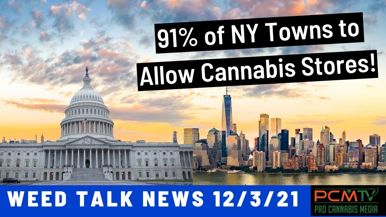 Federal Cannabis Reform is on a Defense Budget Clock.91% of New York Towns will allow Weed Stores!