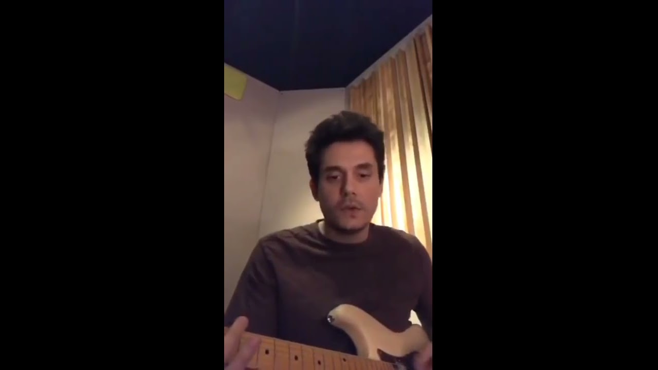 John Mayer - Helpless x Roll it on Home Instagram Live March 1, 2017
