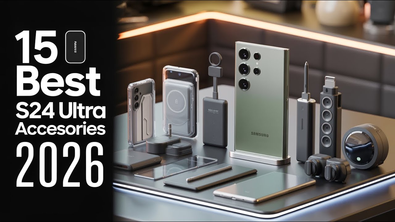 15 best samsung galaxy s24 ultra accessories 2026
