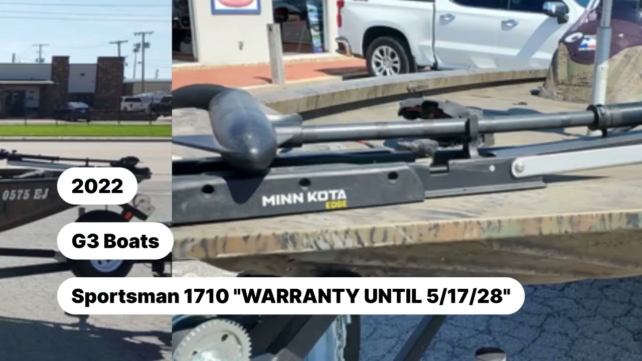 Used 2022 G3 Boats Sportsman 1710 "WARRANTY UNTIL 5/17/28"