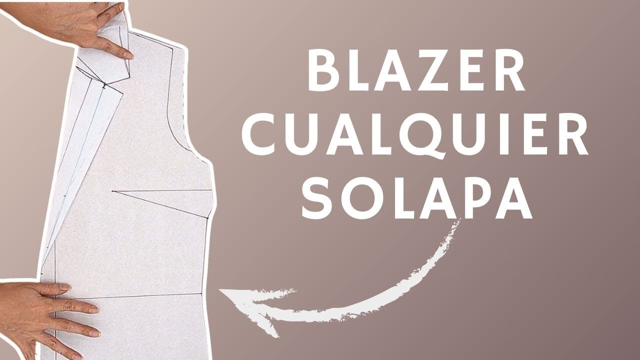 📐✨TRAZA 𝗦𝗢𝗟𝗔𝗣𝗔𝗦 𝗗𝗘 𝗕𝗟𝗔𝗭𝗘𝗥 COMO UNA EXPERTA/ 😍 ¡CREA CUALQUIER DISEÑO SIN DEPENDER DE NADIE!
