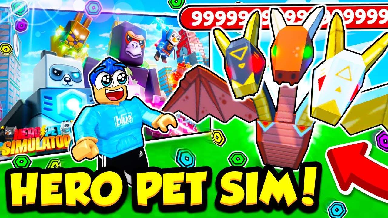 I Got INSANE HERO PETS In Hero Pet Simulator!