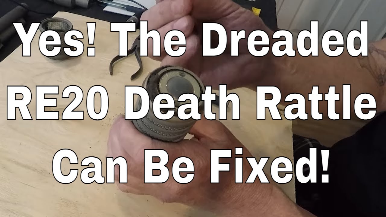 Fix the Unfixable EV RE20 Rattling Issue - Mic repair