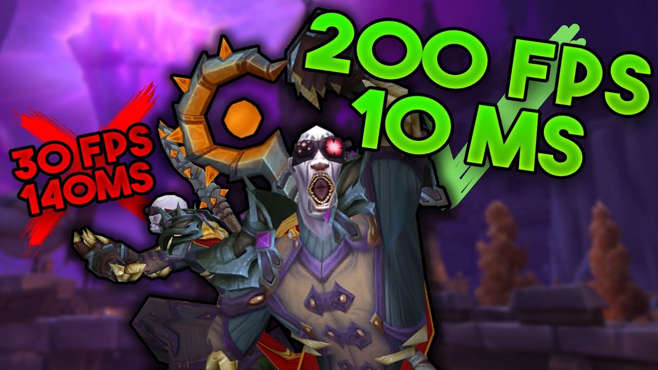 How to MASSIVELY reduce input lag in WoW