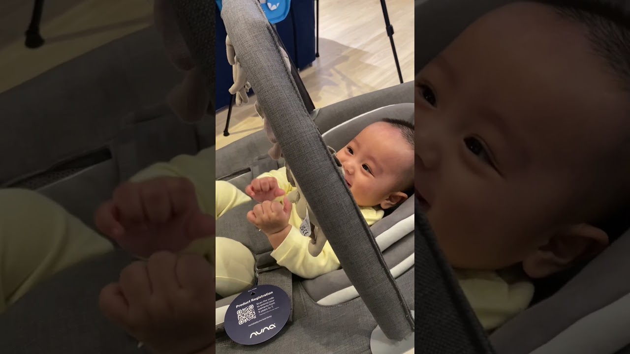 Nuna Leaf Grow - sit back and sway away ❤️ #foryou #nuna #olaolababy