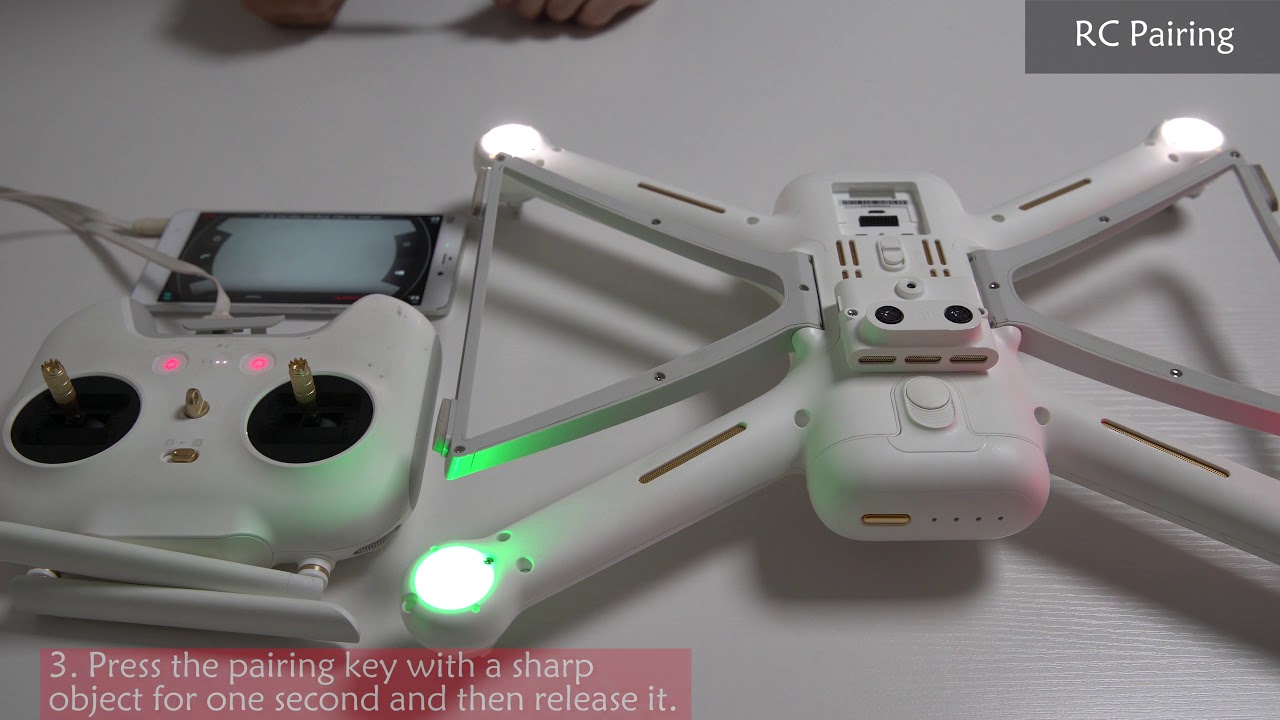 Mi Drone  RC Pairing-manual and app