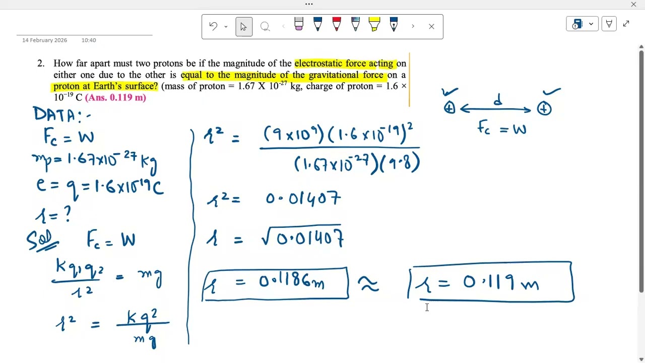 Electric Fields   Problems part 2