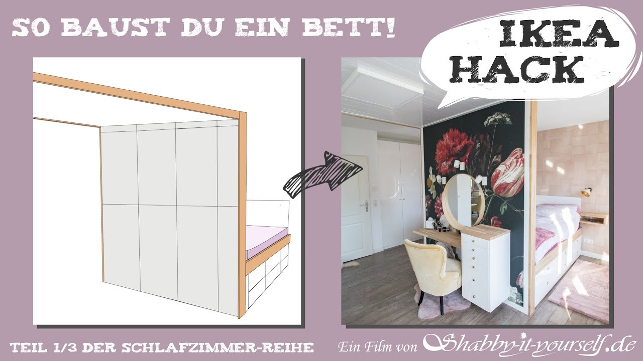 Stauraum-Bett selber bauen ★ DIY Schlafzimmer-Projekt TEIL 1