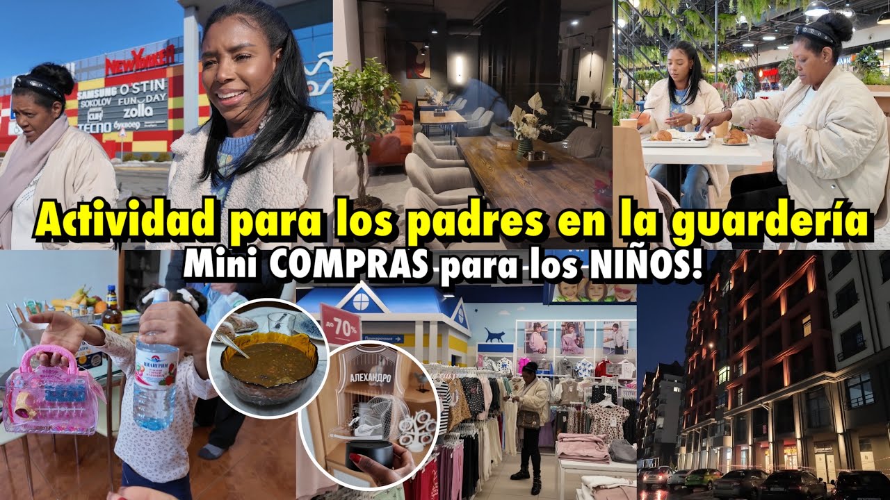 REGALO PARA ALE🎁 MINI COMPRAS A LOS NIÑOS🛍️ ACTIVIDAD EN LA GUARDERÍA A LOS PADRES🥳 26,27,28Feb 2026