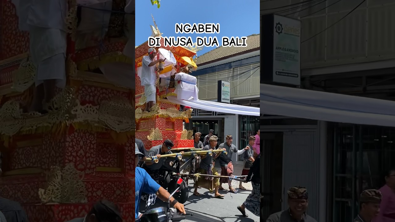 Ngaben di Bali #infobali #bali #trending #fyp #shorts #nusadua #ngabenbali #viral #vlog #budayabali