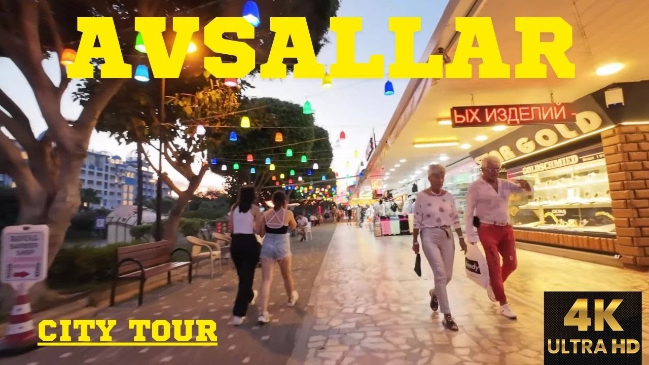 [4K] 🔥Avsallar🔥Alanya Tour with Scooter | Tourists' Favorite | High Definition | Antalya, Turkey🇹🇷