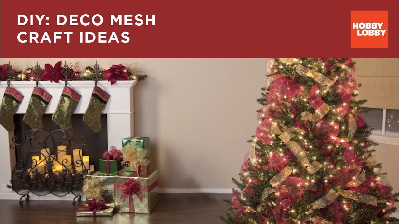 DIY: Deco Mesh Craft Ideas | Hobby Lobby®