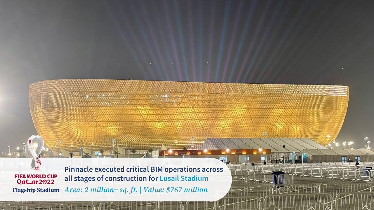 How Pinnacle Infotech Helped Build Qatar’s Lusail Stadium with BIM Excellence | Pinnacle Infotech